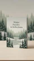 Winter Puzzles & Reflections Book