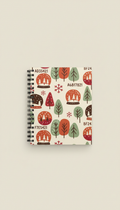 Winter Whimsy Spiral Activity Pad