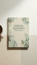 Serene sudoku compact grownups edition