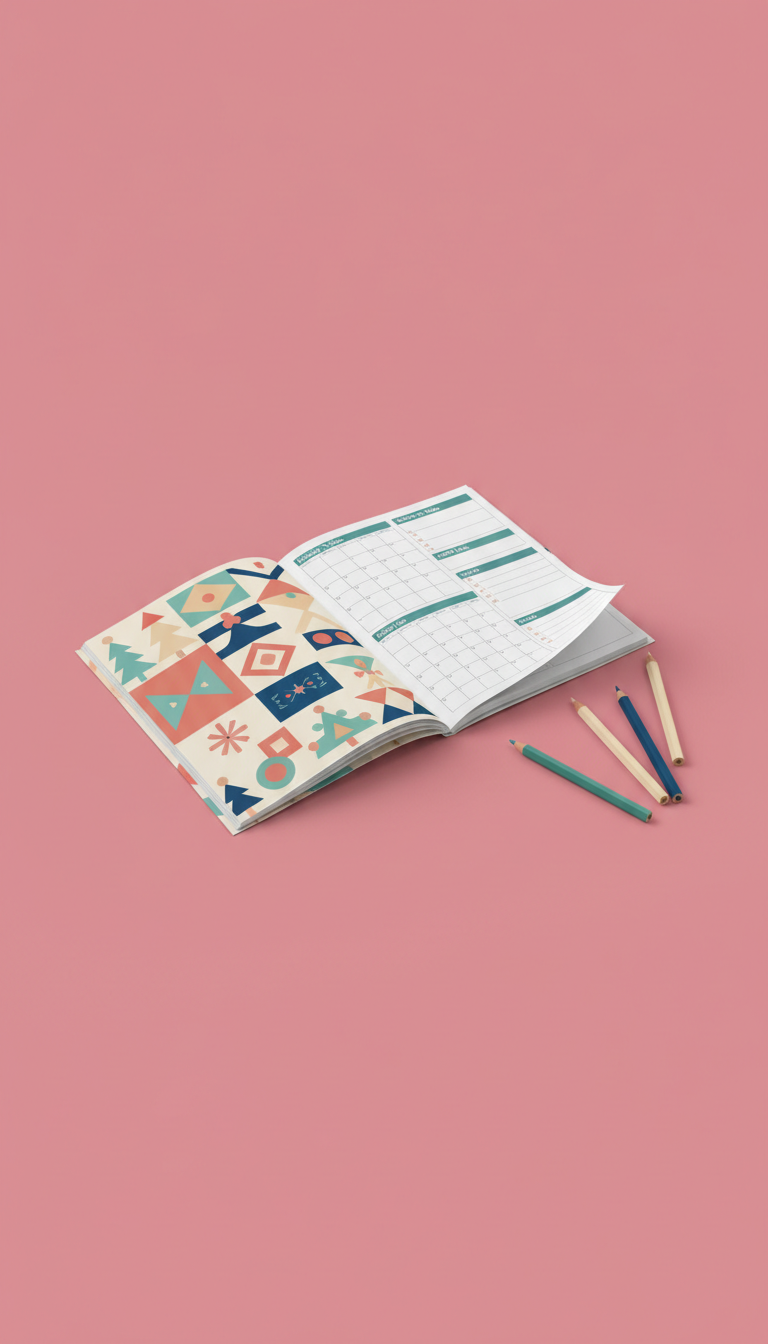 Printable Family Holiday Planner PDF