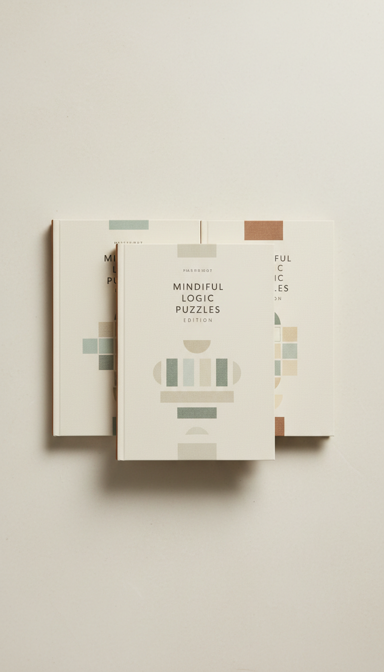 Mindful logic puzzles thick paper edition