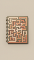 Spiral-Bound Puzzle Book for Evenings In