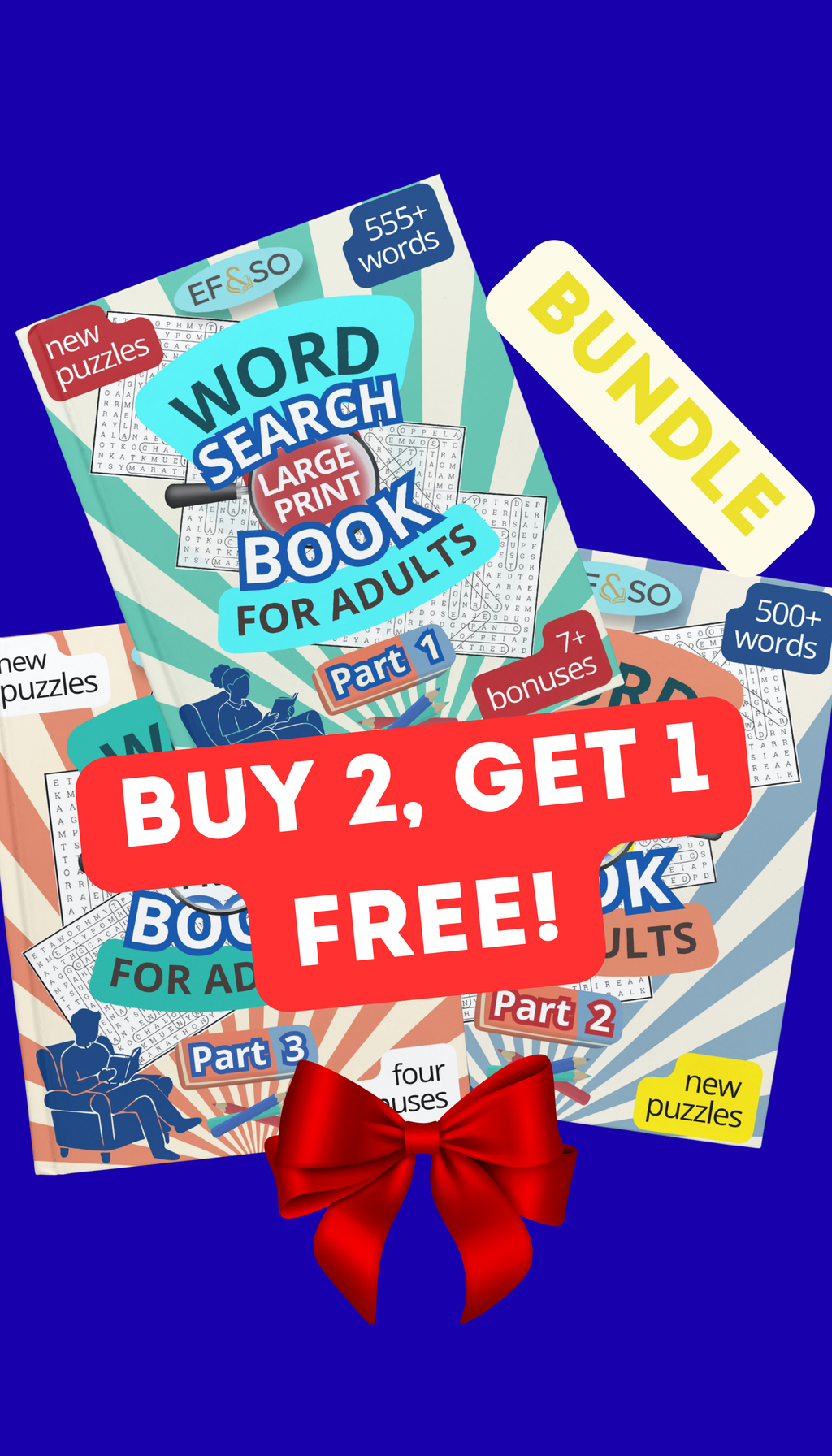 EF&SO Complete Collection. Word Search for Adults Trilogy Pack (Parts 1-3)