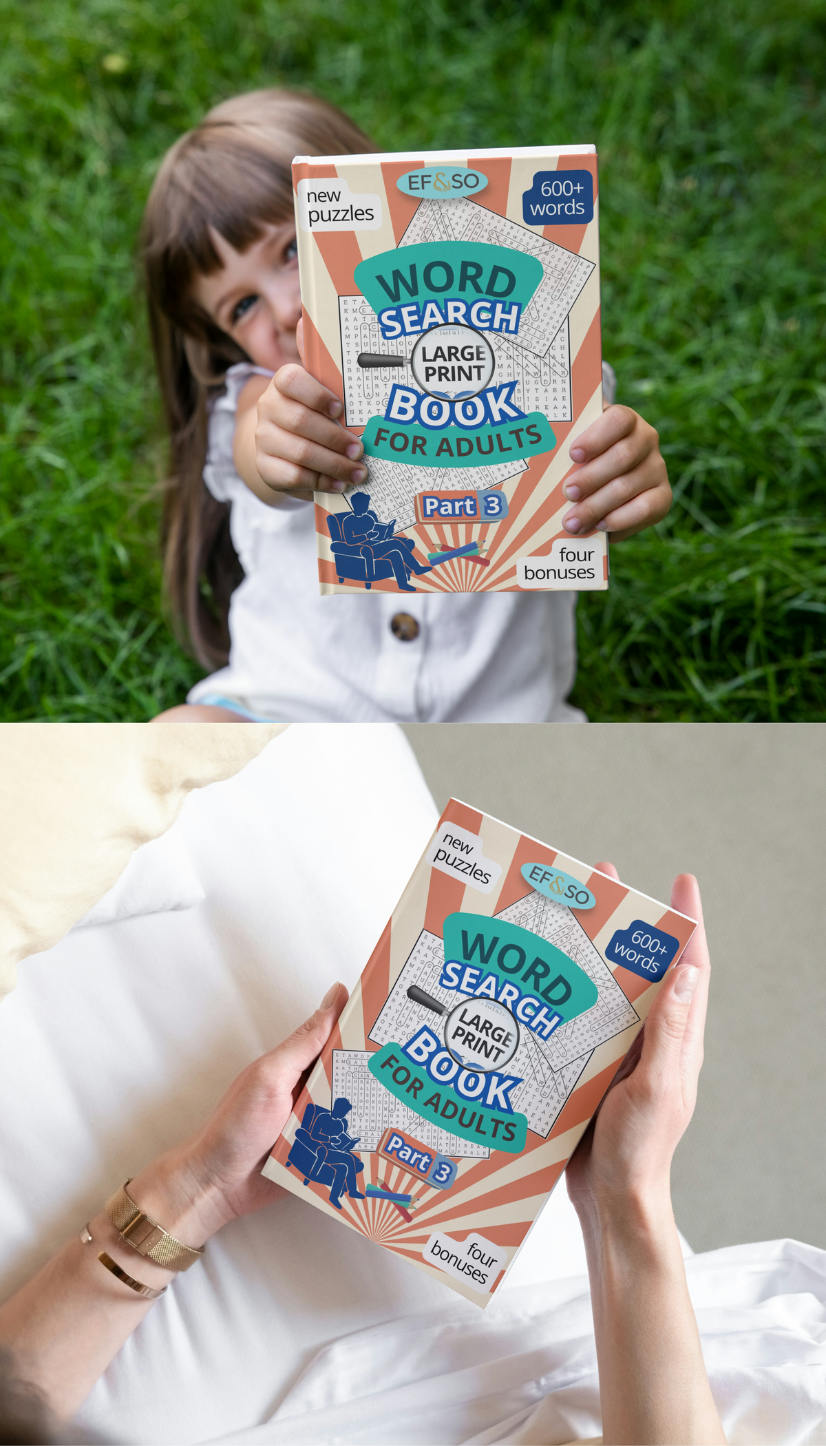 EF&SO Series. Word Search Book for Adults: Large Print. PART 3. (Printable PDF)