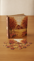 Autumn Orchard Puzzle Book